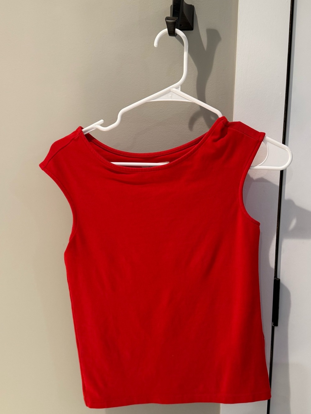 Madewell Bold Red Sleeveless Tank